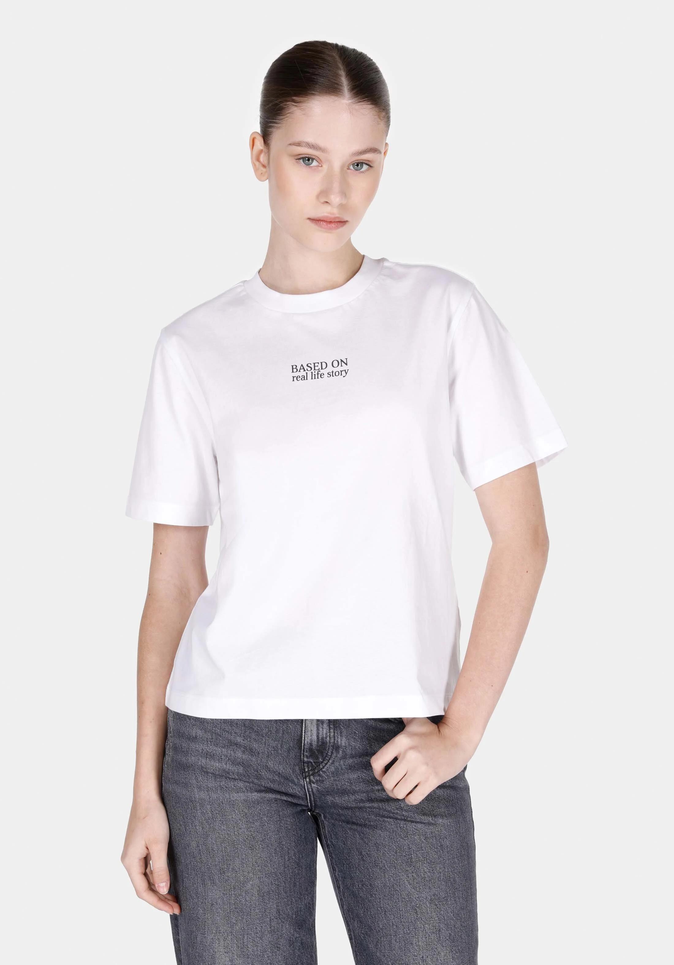 ÖRME KADIN KISA KOL T-SHIRT Regular Fit