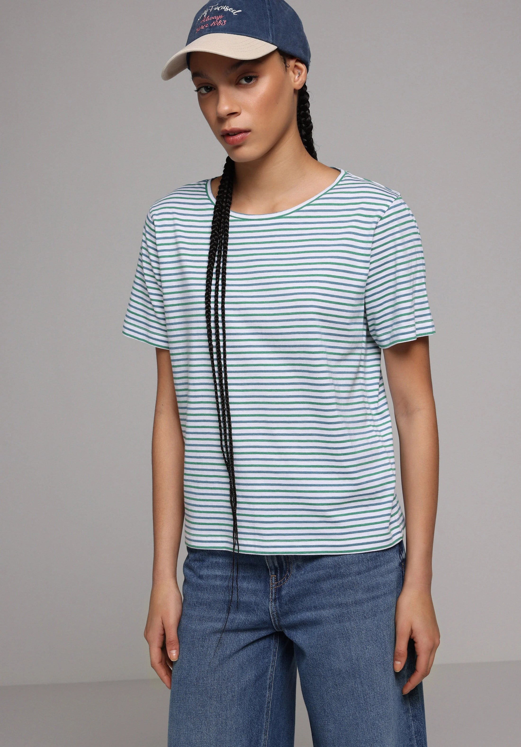 ÖRME KADIN KISA KOL T-SHIRT Regular Fit