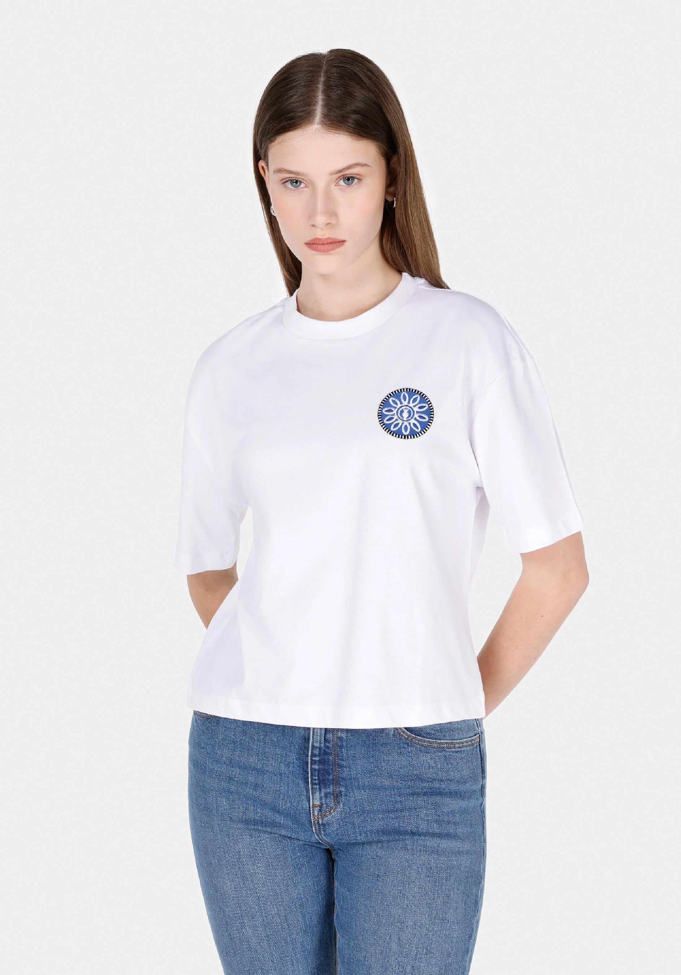 ÖRME KADIN KISA KOL T-SHIRT Regular Fit