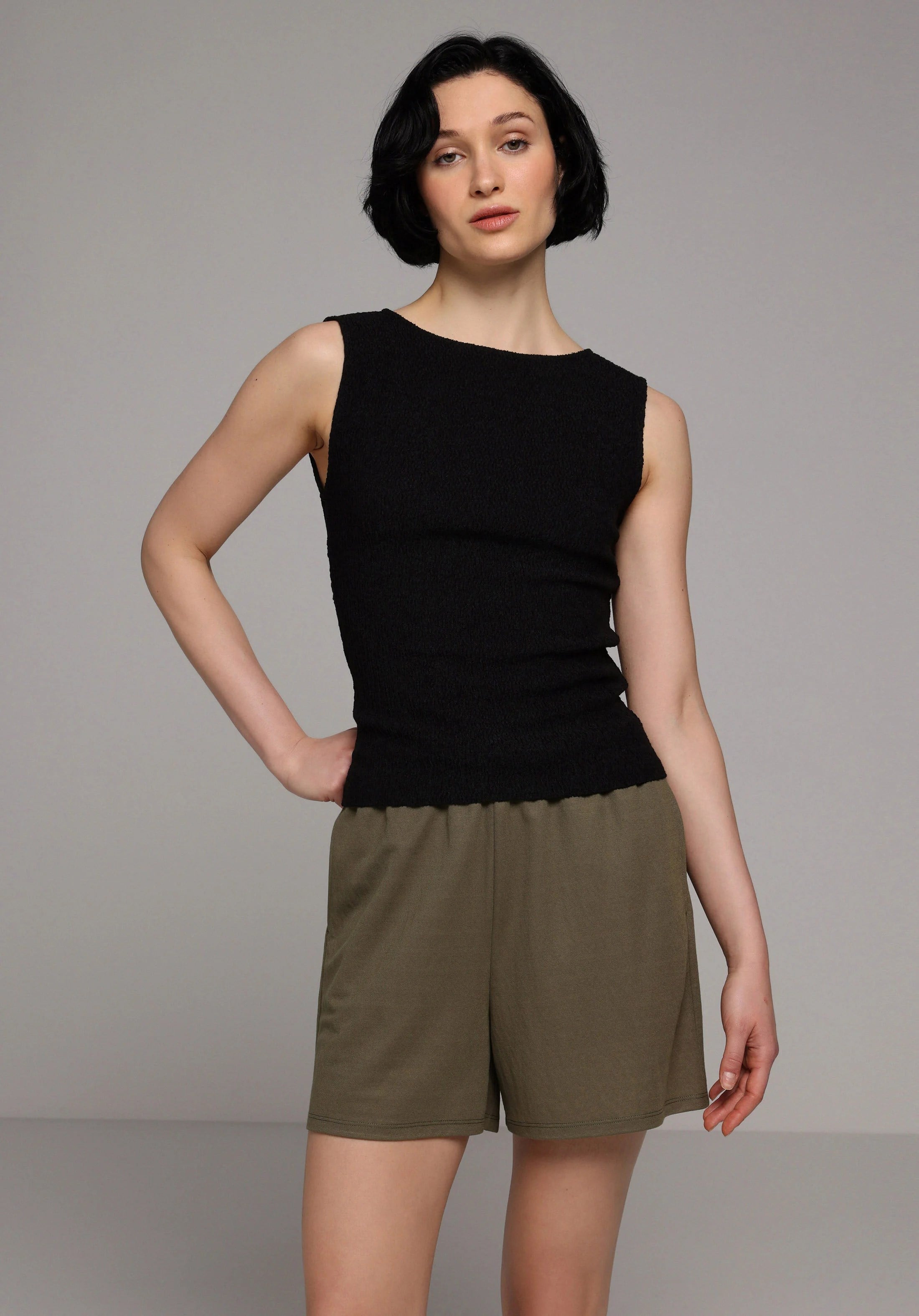 ÖRME KADIN ŞORT Regular Fit