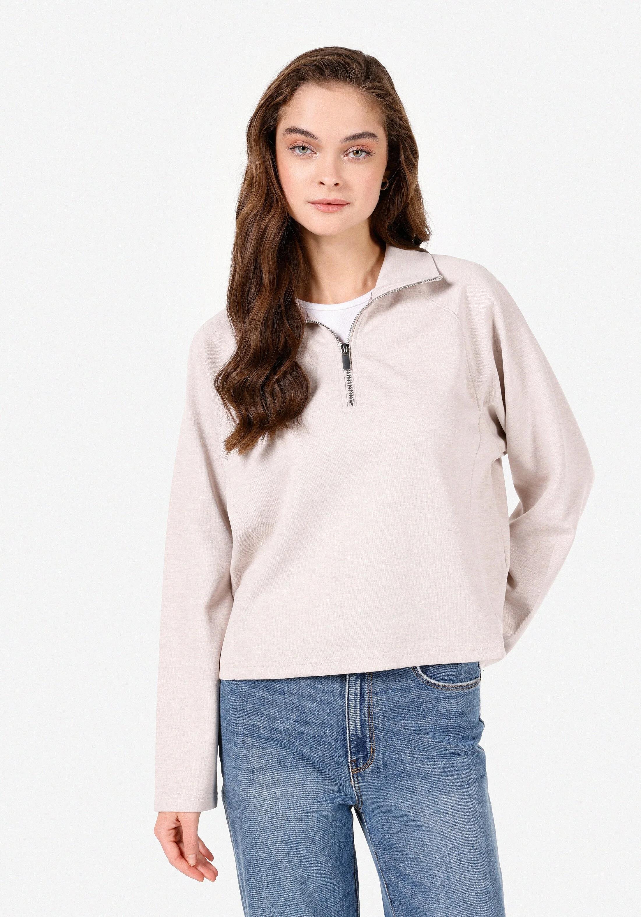 ÖRME KADIN UZUN KOL BLUZ Regular Fit