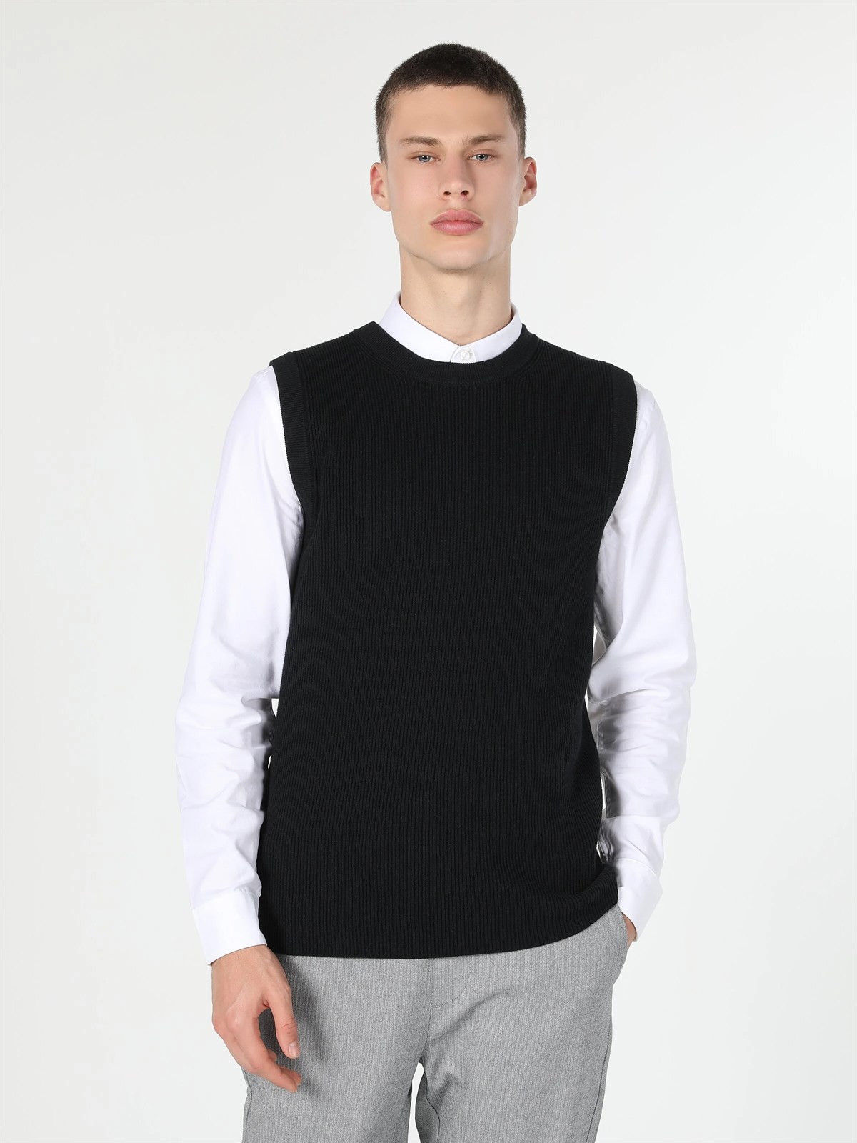 TRIKO ERKEK KAZAK Slim Fit