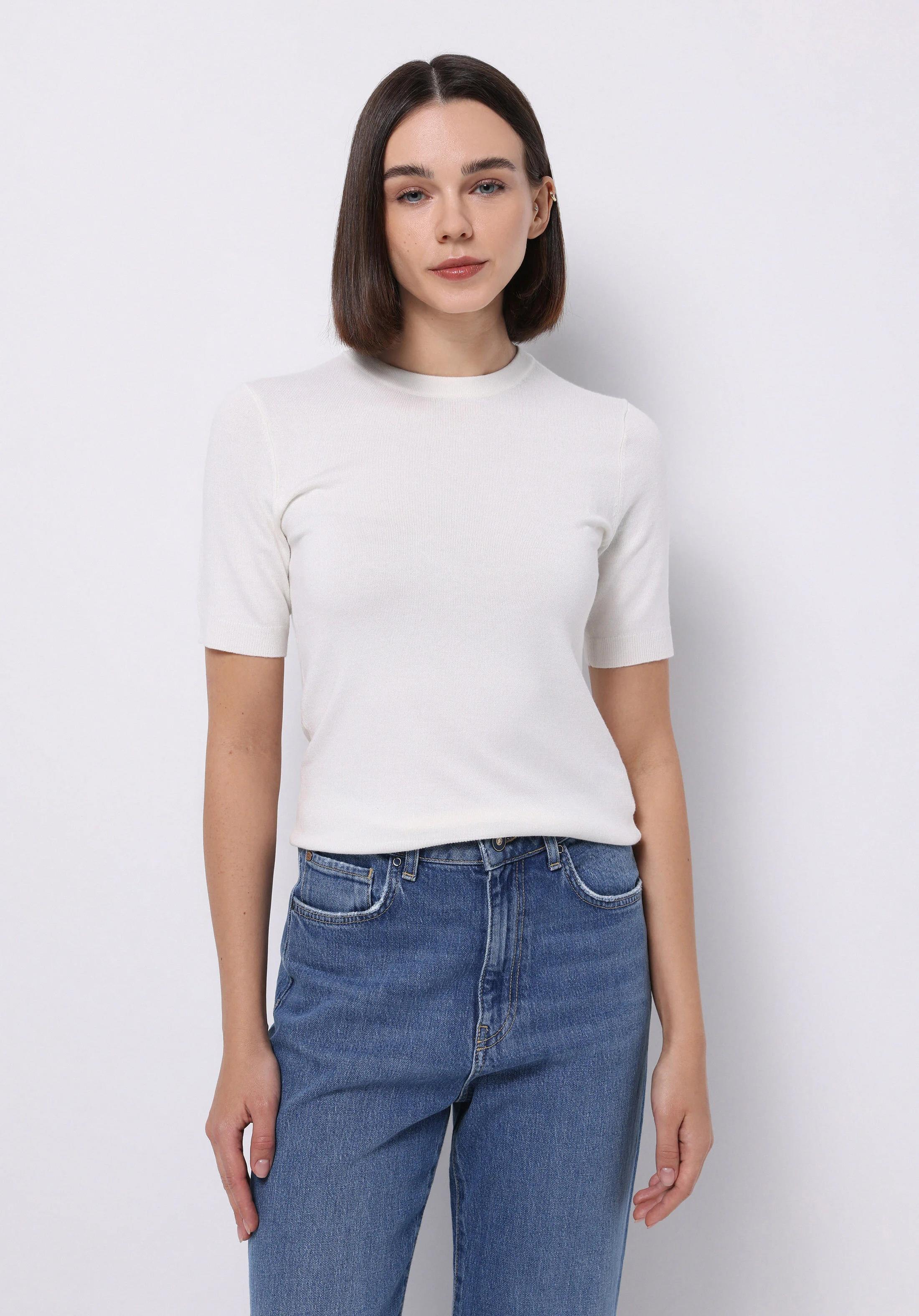 TRIKO KADIN KISA KOL KAZAK Slim Fit