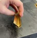 AL-DIŞ-A PVC Panel Altın DışKöşe Alm.Profil 270cm