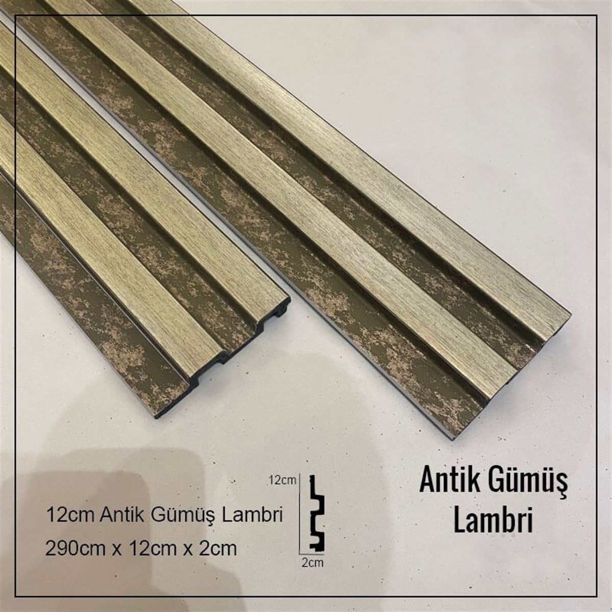 Antik Gümüş Lambri