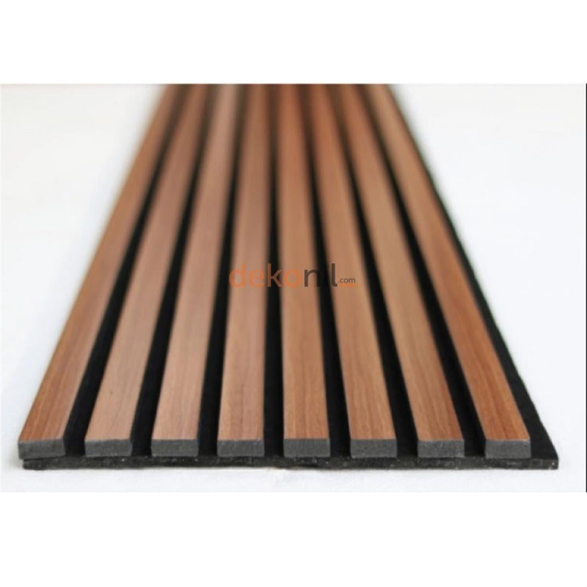 DAP103-C Akustik Ceviz Duvar Paneli (35*1,8*280cm)