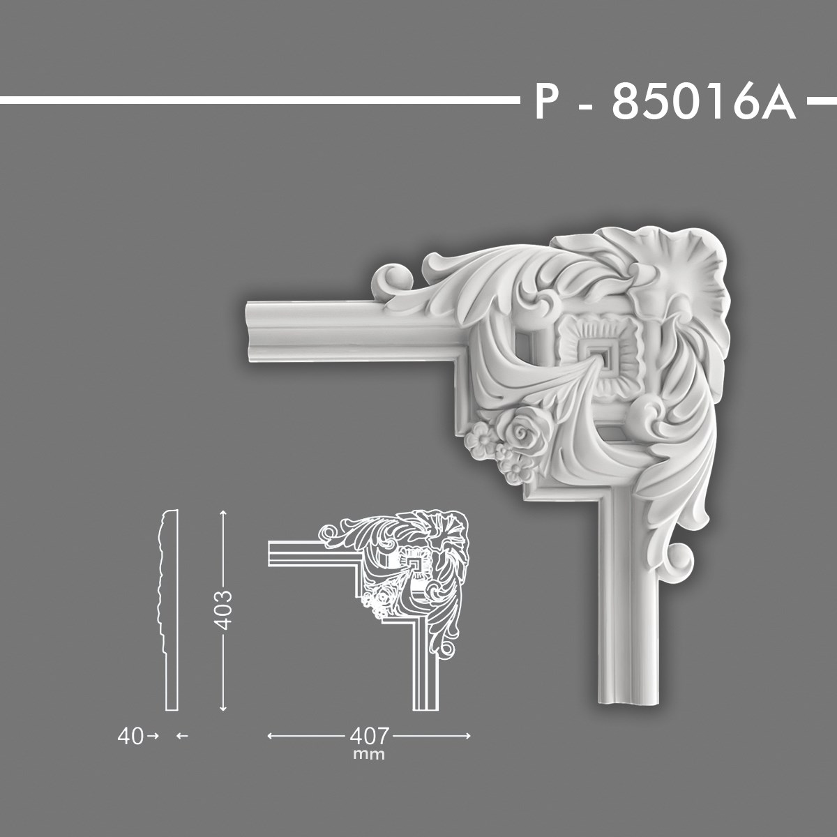 DESENLİ ÇITA KÖŞESİ P-85016A