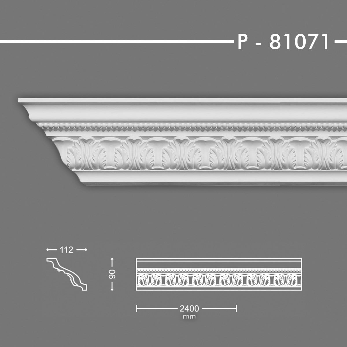 Desenli Kartonpiyer P-81071