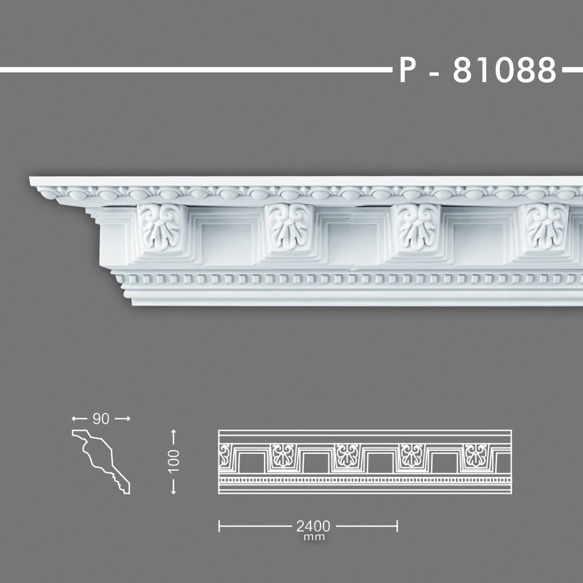 Desenli Kartonpiyer P-81088