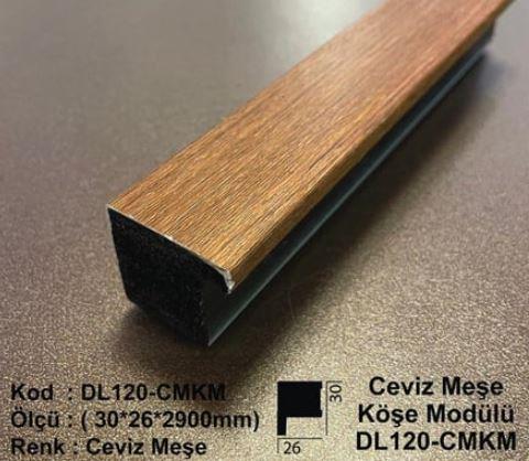 DL120-CMKM 3cm Ahşap Ceviz ve Ceviz Meşe Lambri