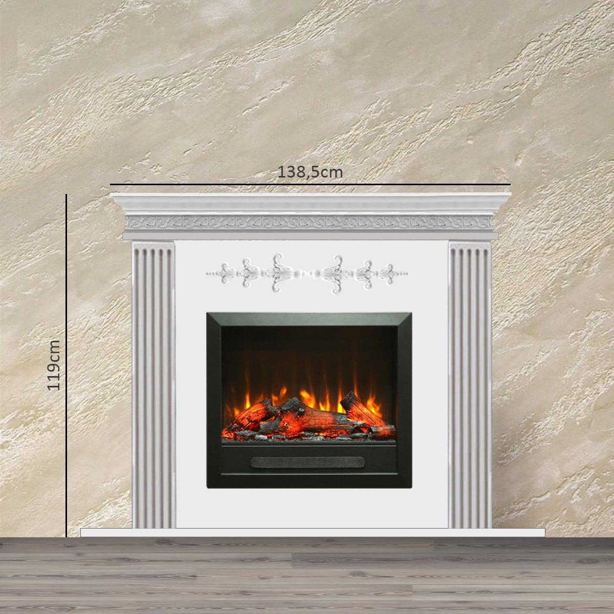 Drop Şömine Dekoru