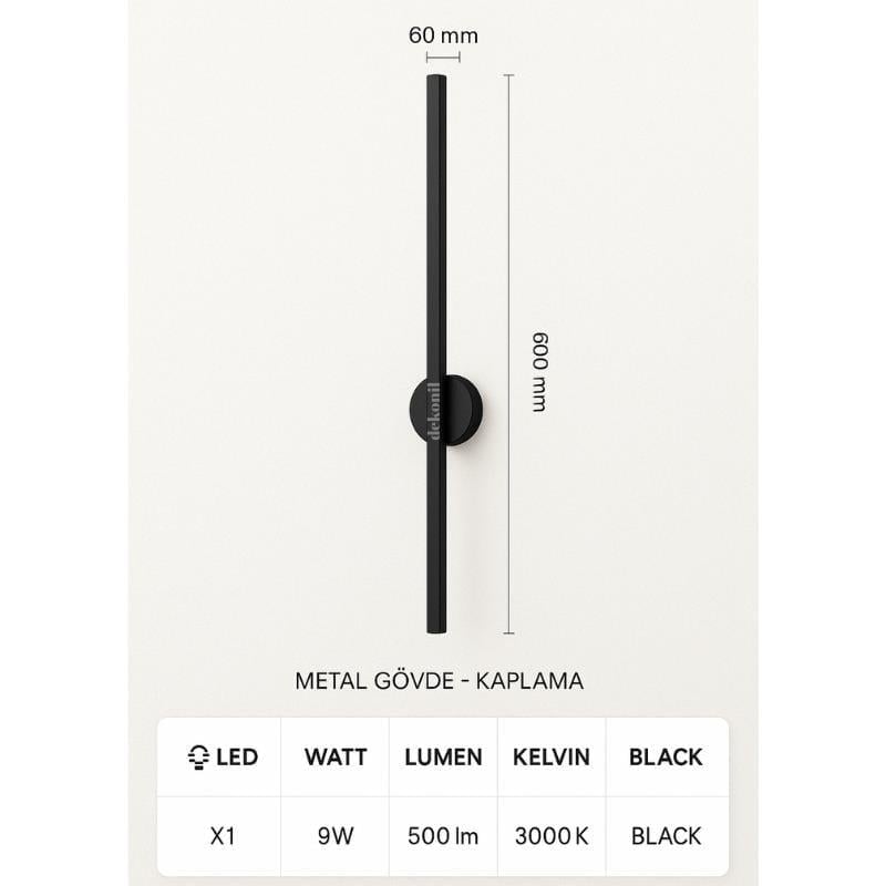 LİNDİS BLACK KABLOSUZ ŞARJLI  APLİK