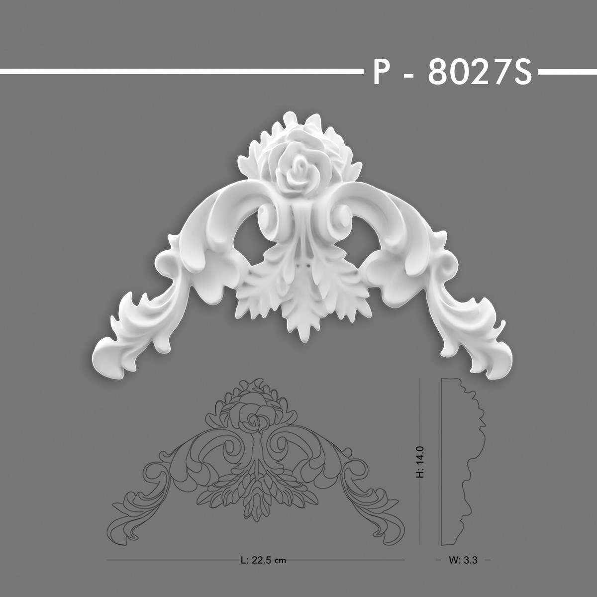 P-8027S Süsleme