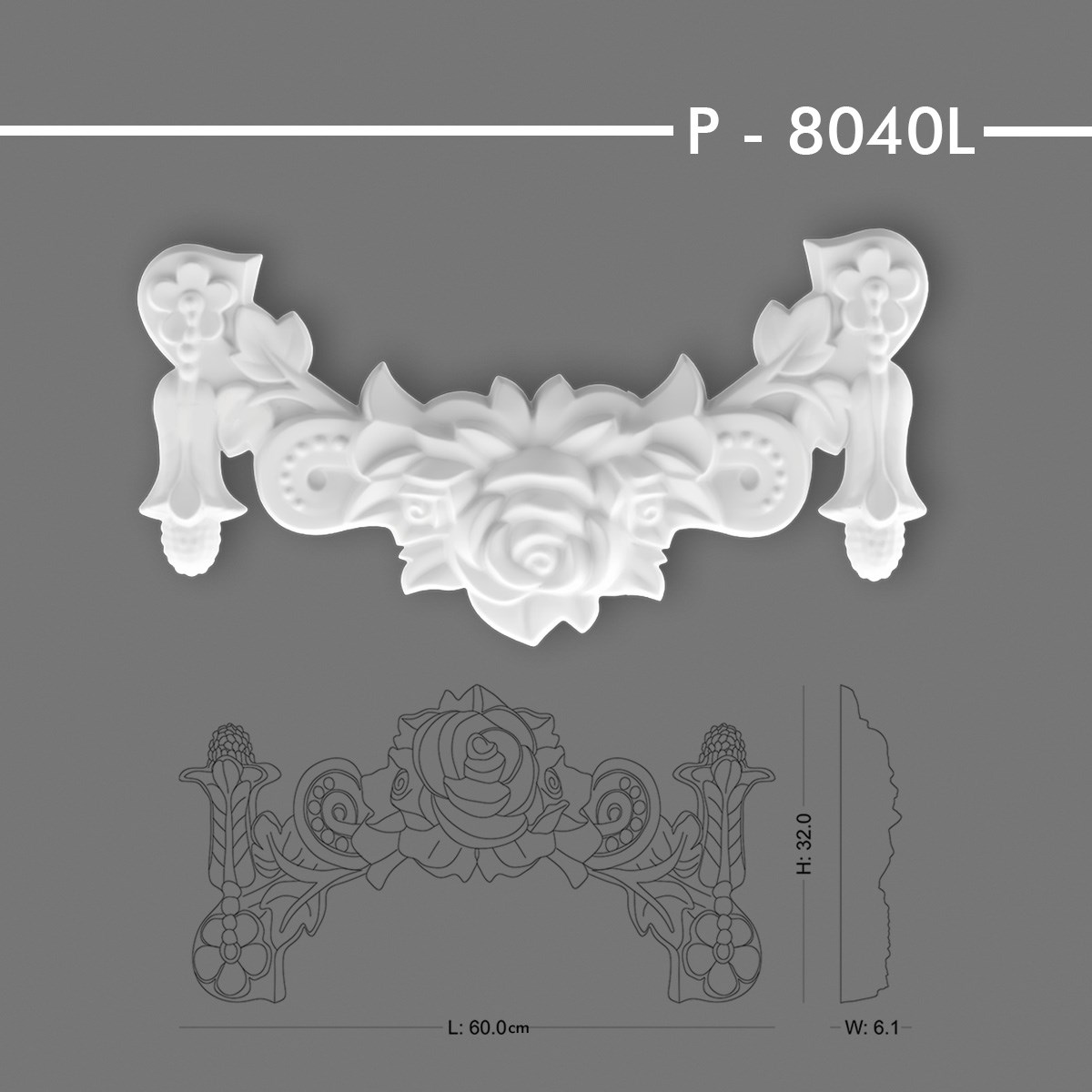 P-8040L Süsleme