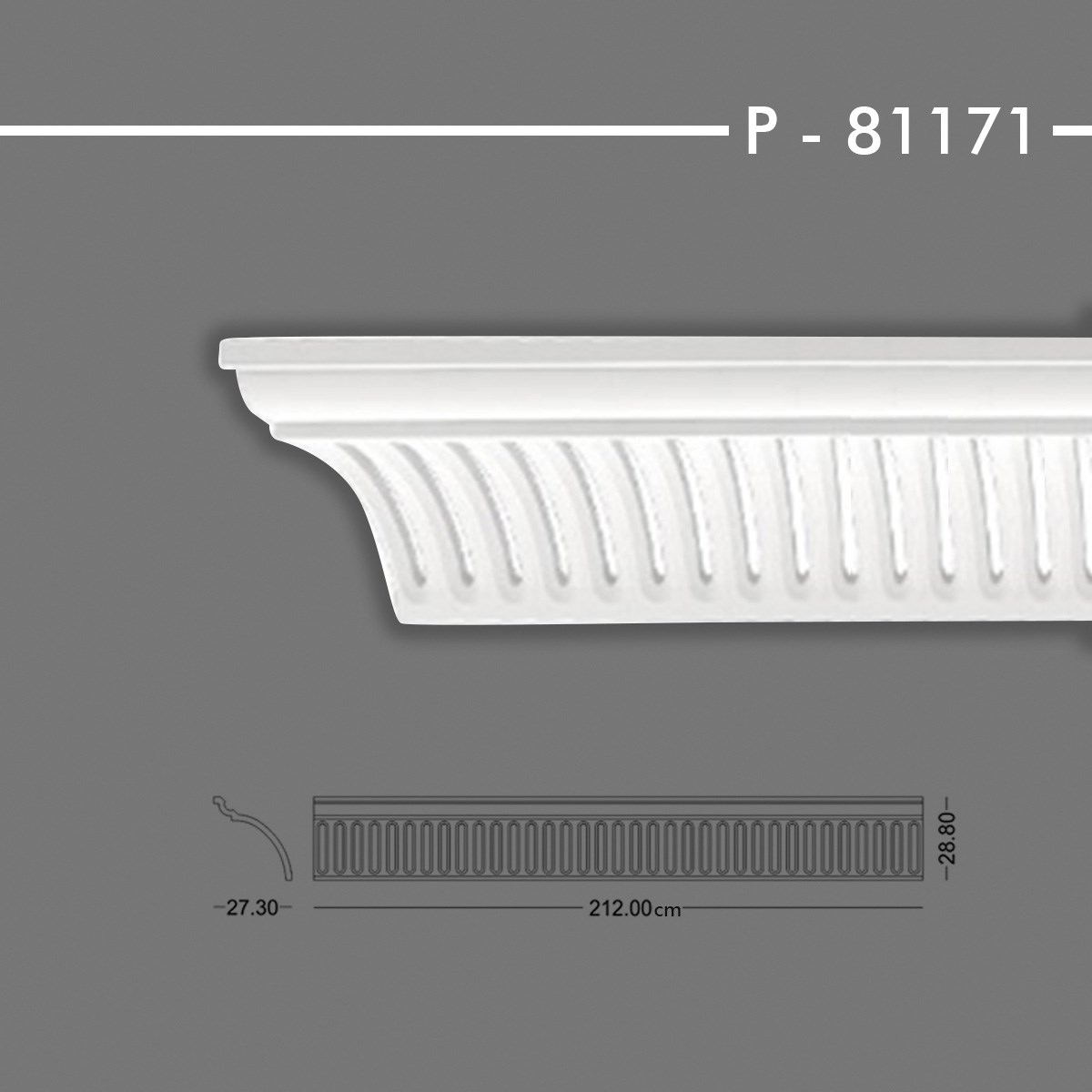 P-81171 Desenli Kartonpiyer
