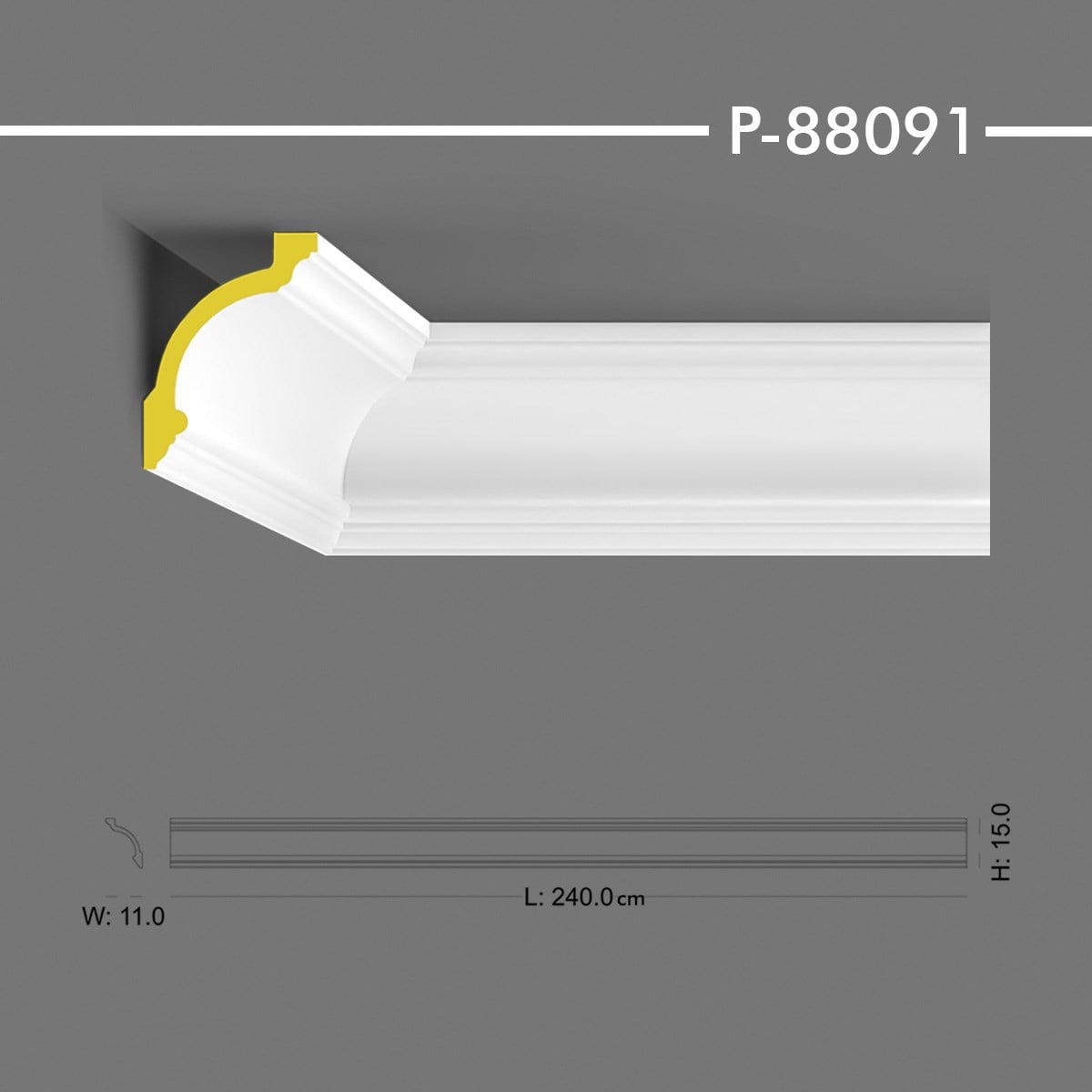 P-88091 Düz Kartonpiyer