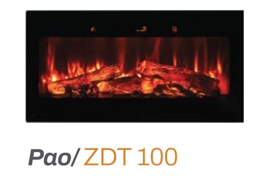 Elektrikli Şömine PAO-100