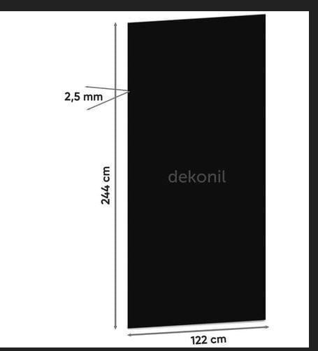 PVC-PS PARLAK SİYAH