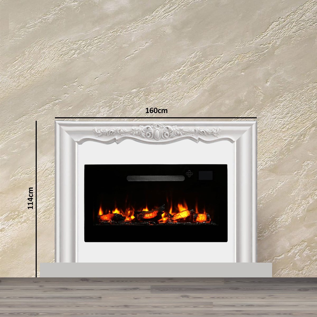 Queen Şömine Dekoru