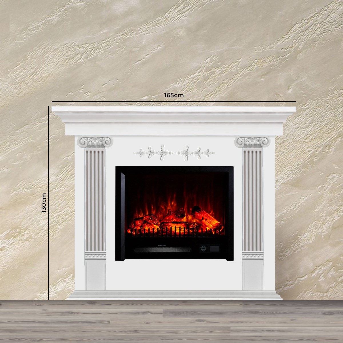 Roma Şömine Dekoru