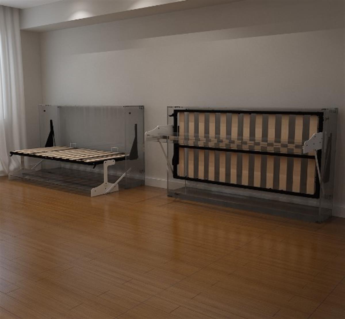 90X190cm YATAY AÇILIR SOMYALI MASALI MEKANİZMA