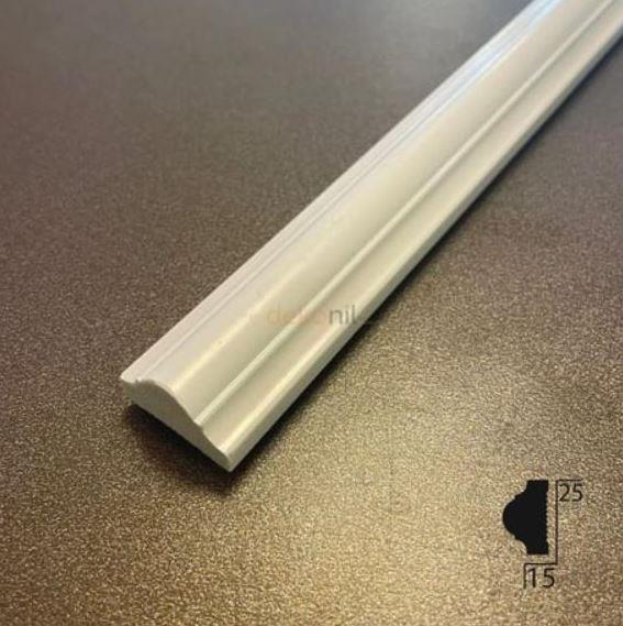 D2515-D2 Roma Boyanabilir Duvar Çıtası 2,5 cm