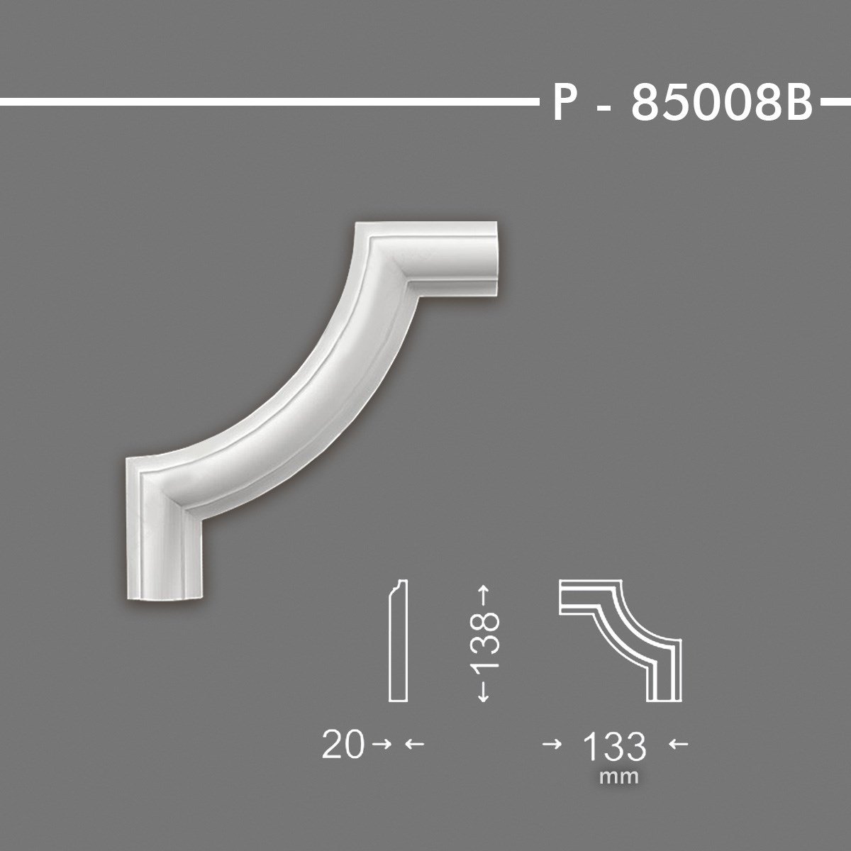 DÜZ ÇITA KÖŞESİ P-85008B