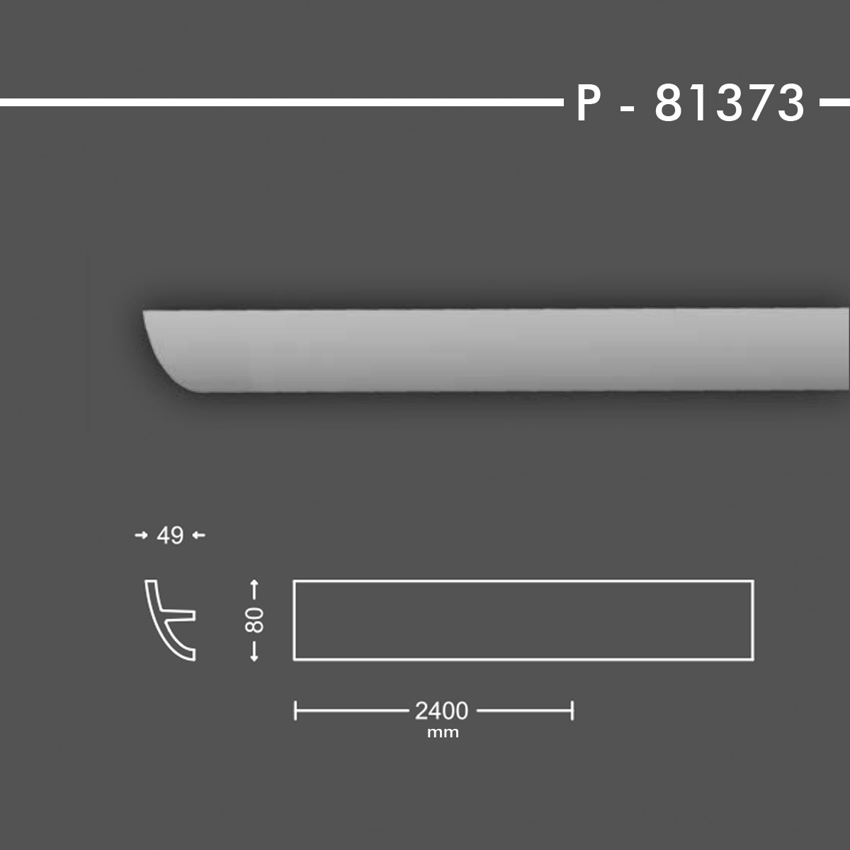 GİZLİ IŞIK KARTONPİYER P-81373
