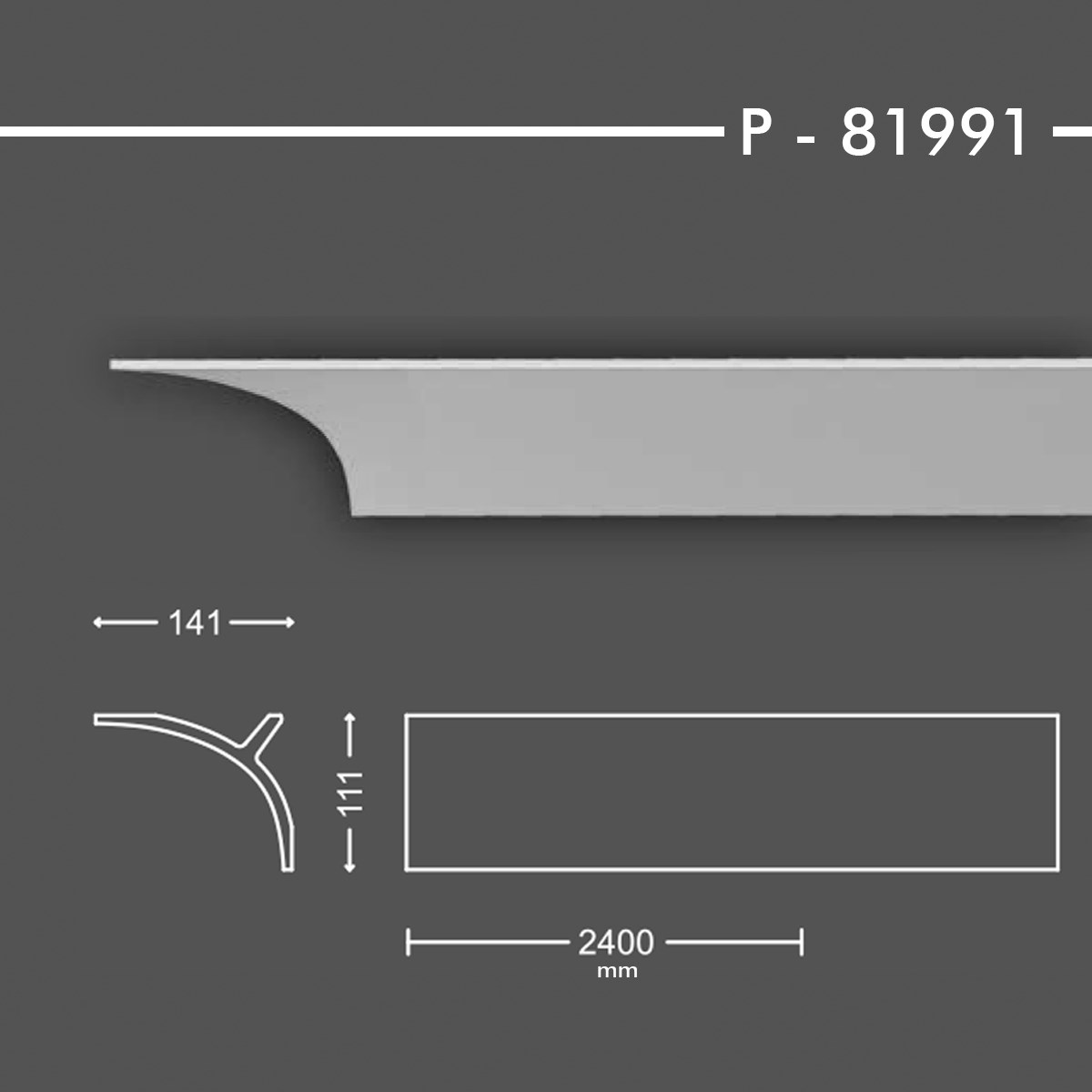 GİZLİ IŞIK KARTONPİYER P-81991