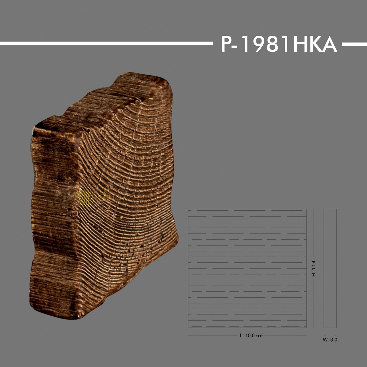 P-1981HKA Ahşap Kiriş Mertek