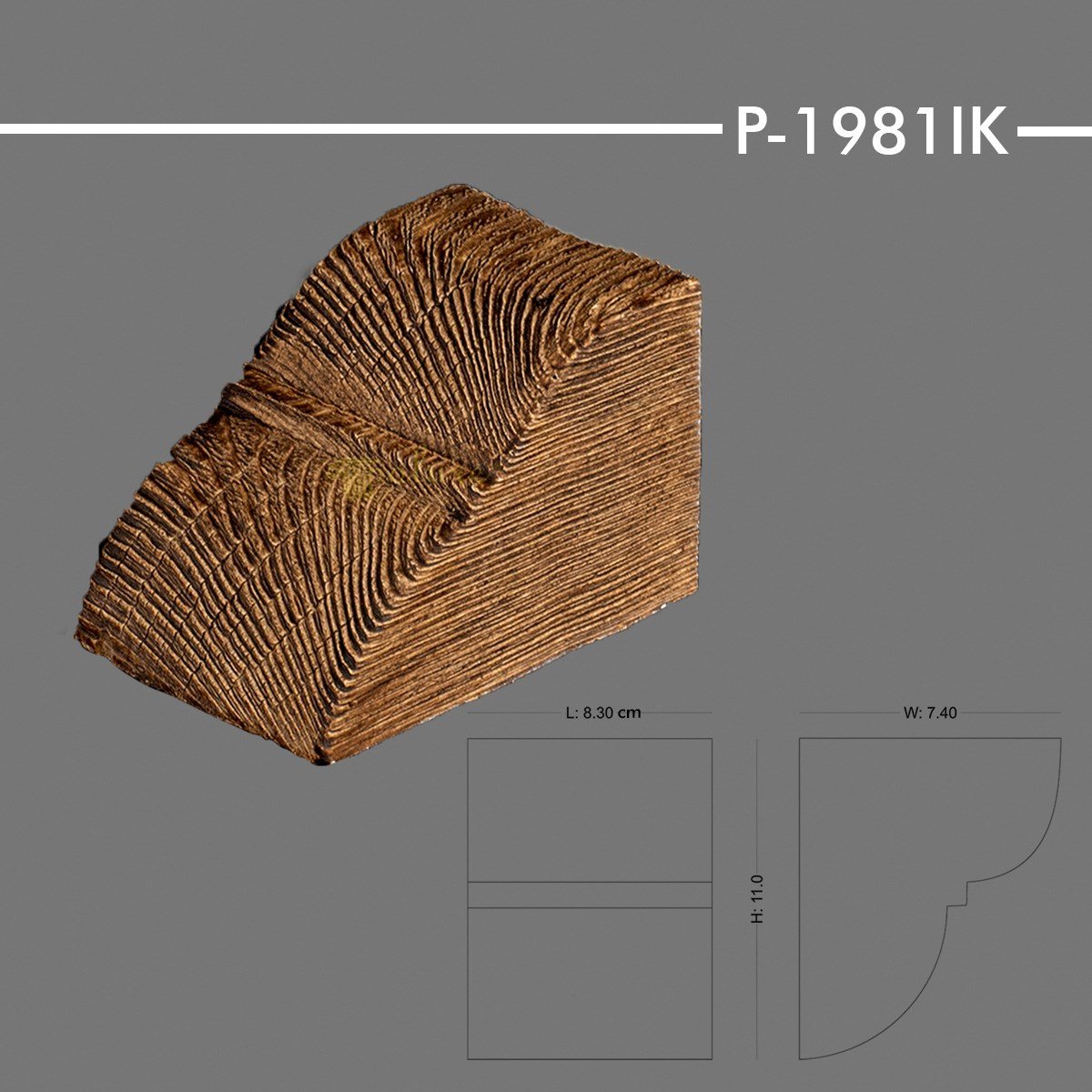 P-1981IK Ahşap Kiriş Payanda