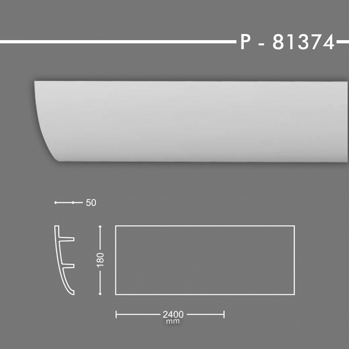 P-81374 Gizli Işık Kartonpiyer