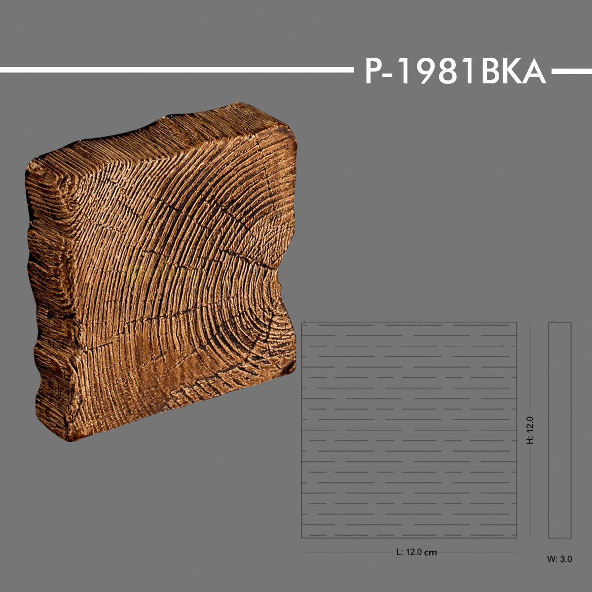 P1981BKA Ahşap Kiriş Kapağı
