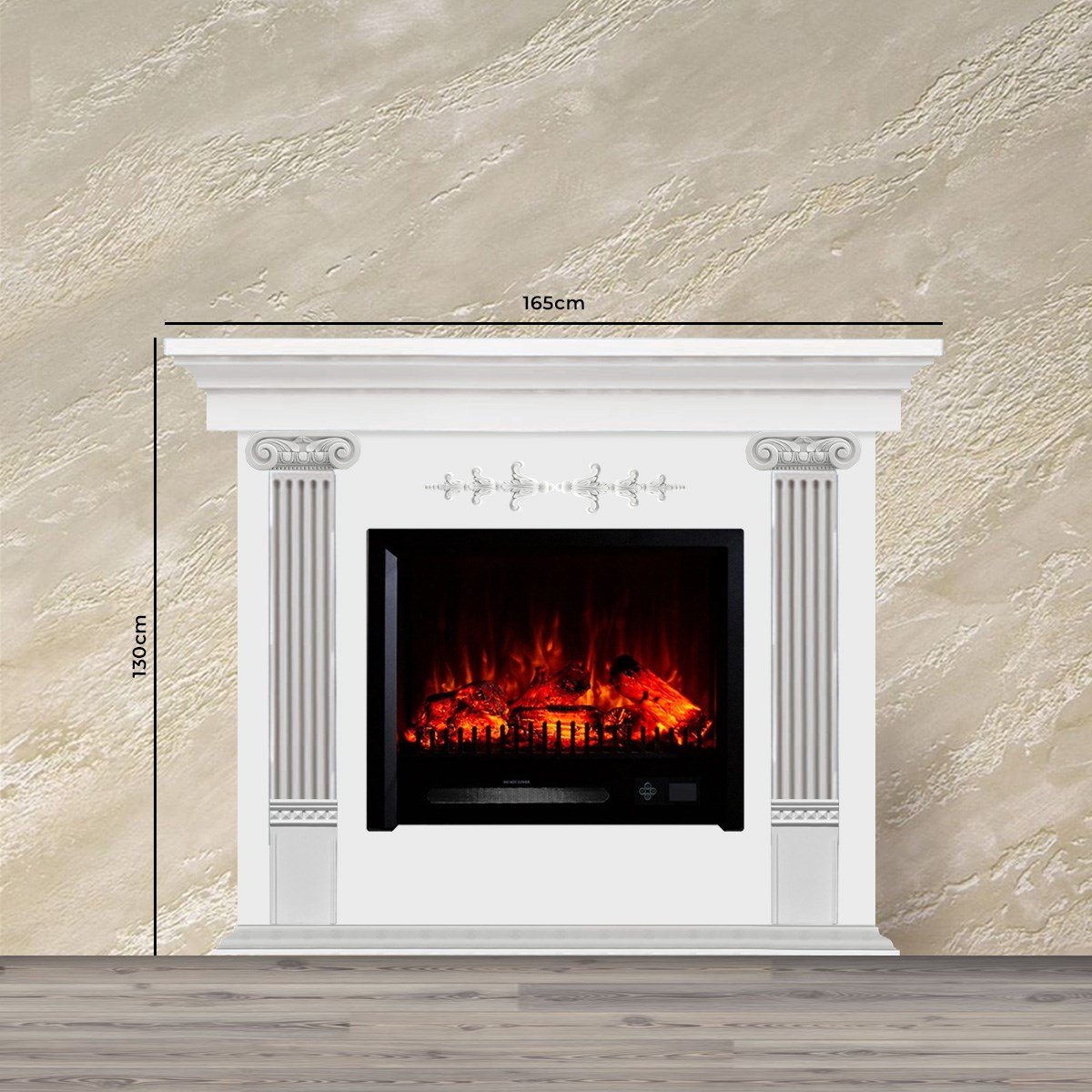 Roma Şömine Dekoru