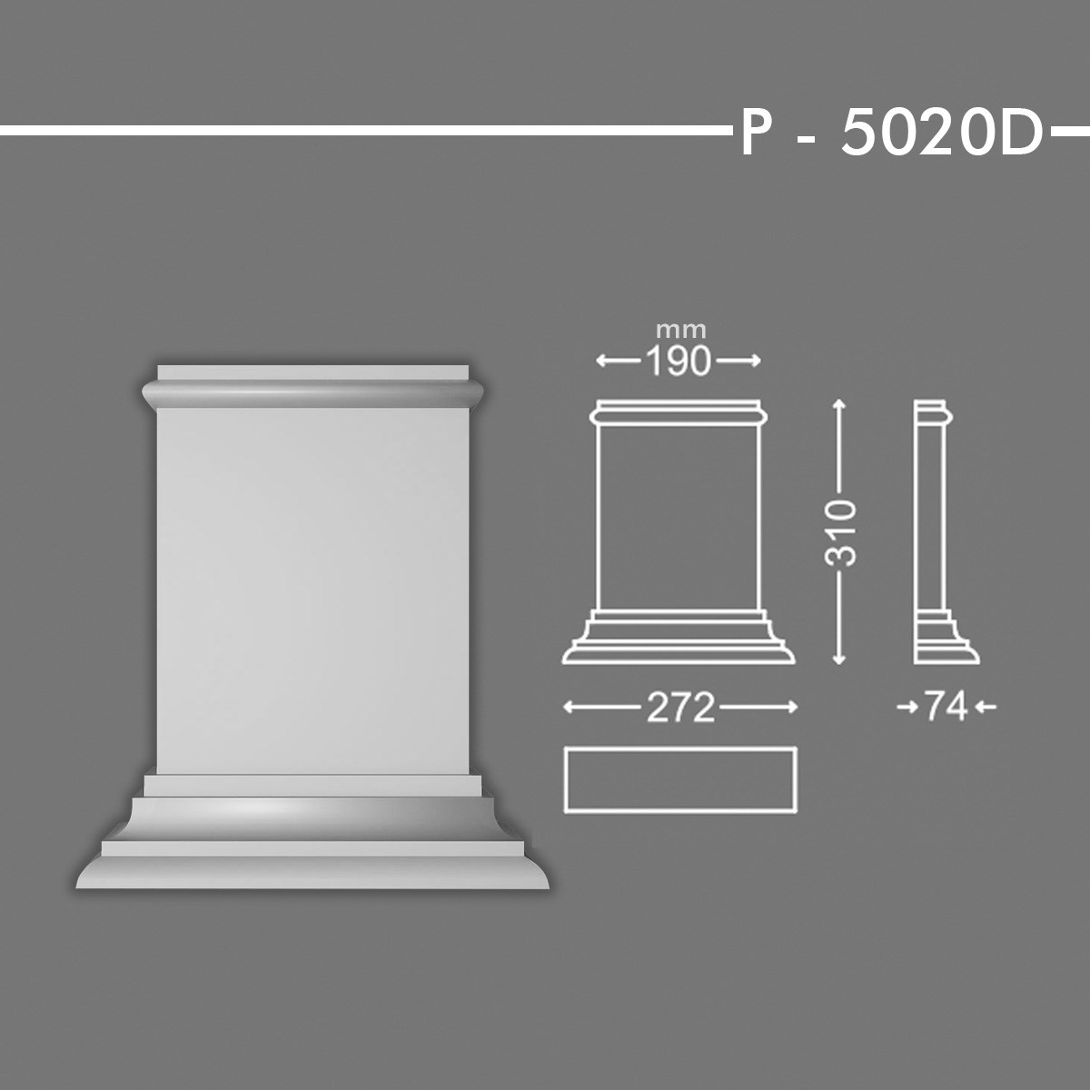 SÜTUN AYAĞI P-5020D