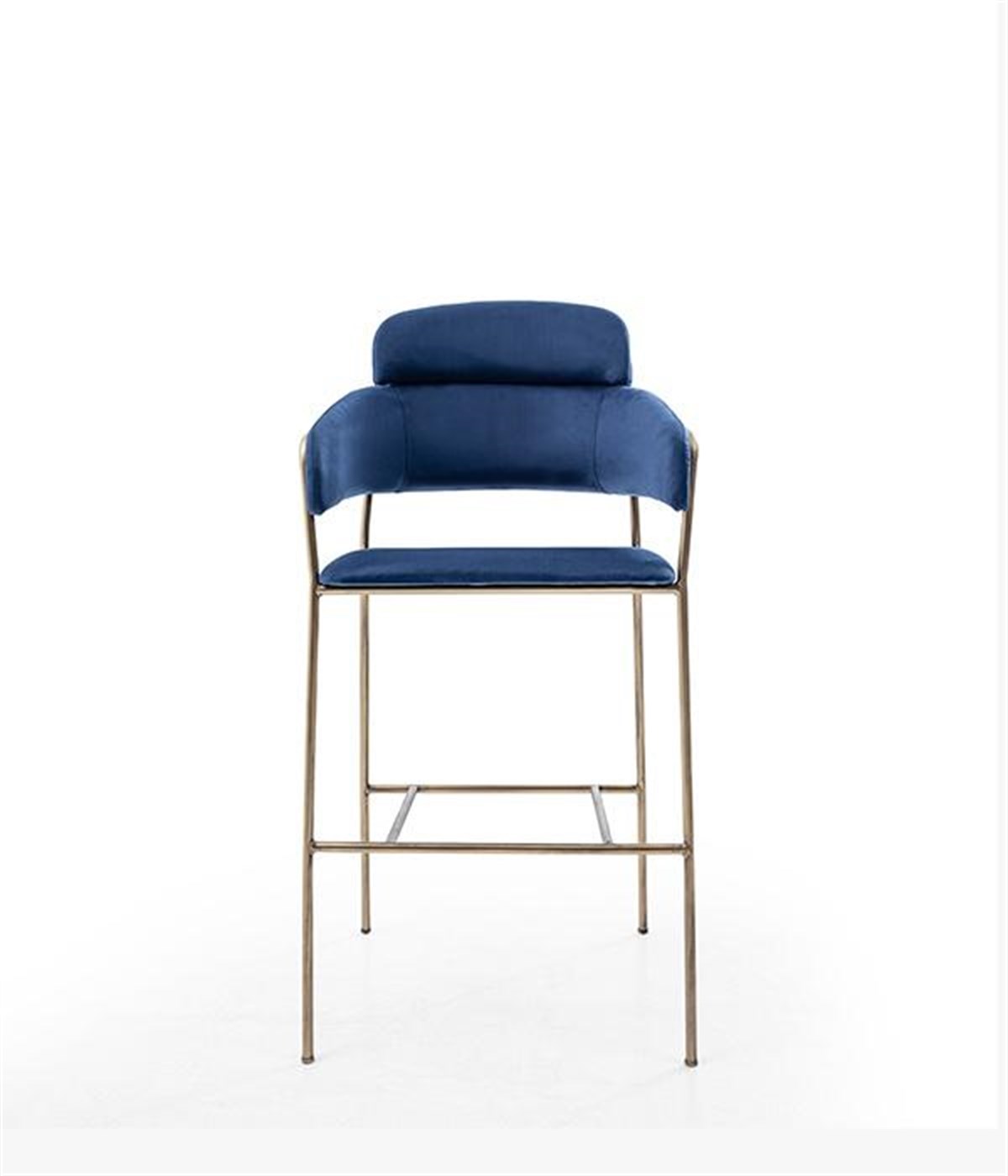 Thai Gold Metal Bar Sandalyesi