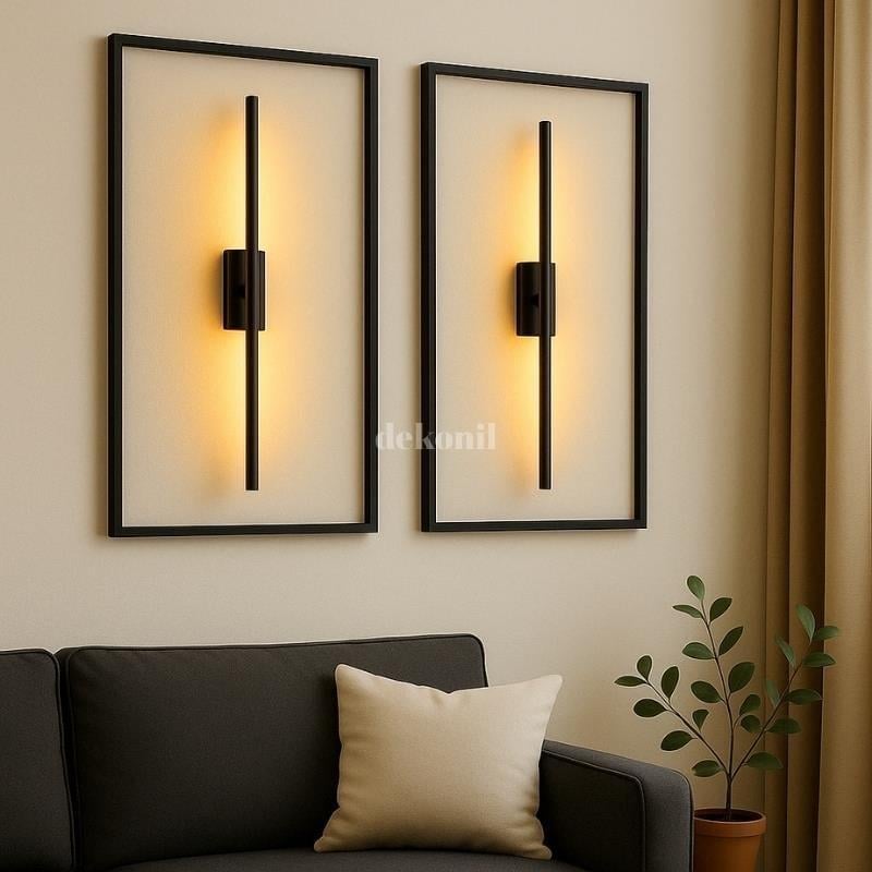 VİOLA BLACK ŞARJLI KABLOSUZ LED