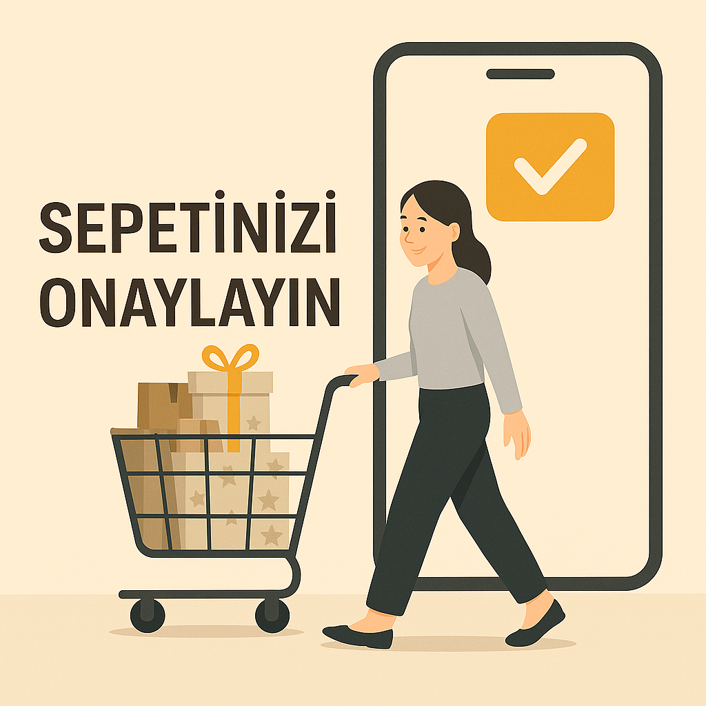 sepetinizi onaylayın