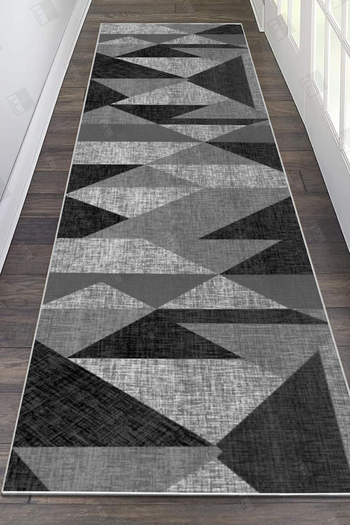 Dijital Kaymaz Taban Yıkanabilir Modern Salon Halısı Mutfak Halısı Koridor Halısı halı yolluk (1)