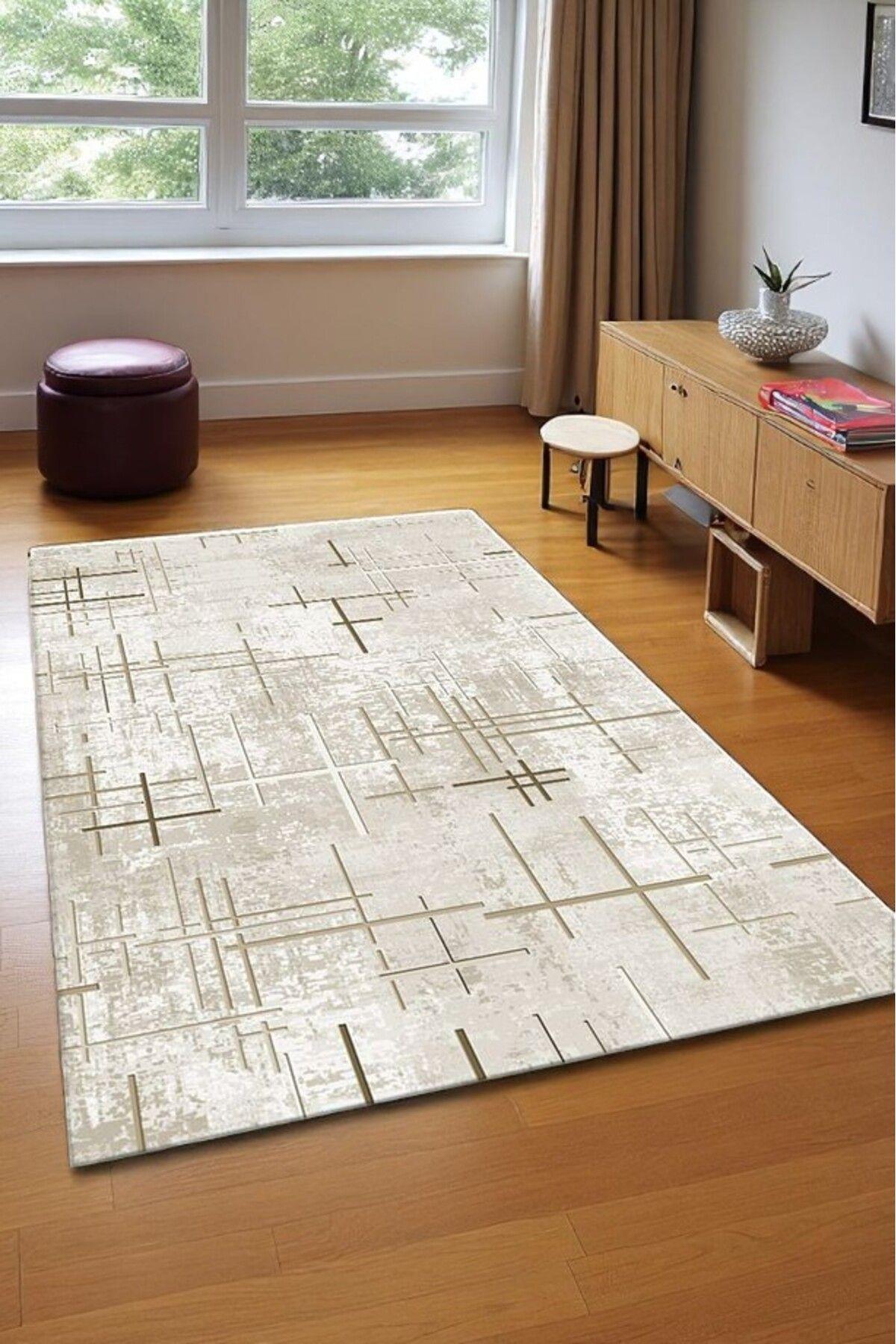 Dijital Baskılı Yıkanabilir Dot Taban Kaymaz Halı Yolluk Mutfak Salon Halısı Yolluğu (53)