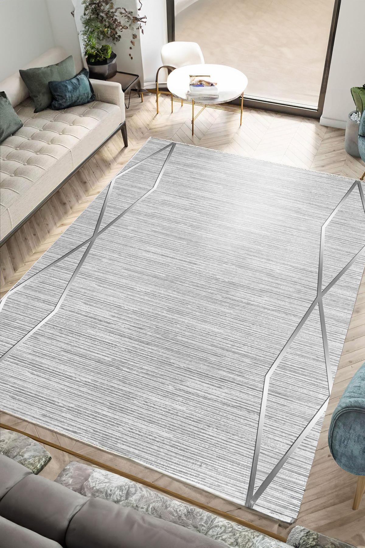 Dijital Baskılı Yıkanabilir Dot Taban Kaymaz Halı yolluk mutfak salon halısı (S9)