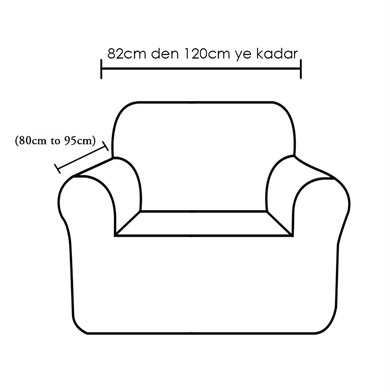 Jakarlı divan 3+3+1+1 kanepe koltuk kılıfı