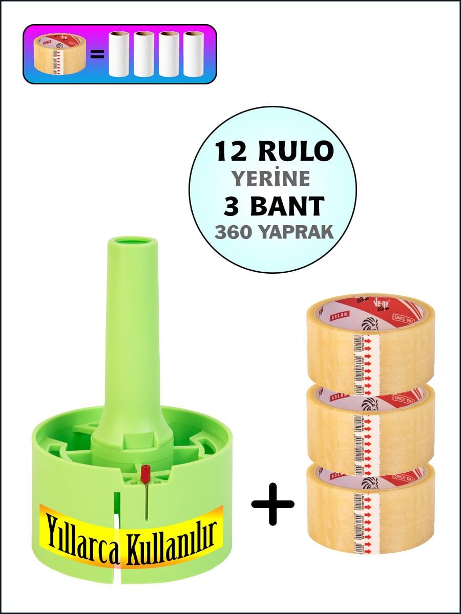 TuyBox(yeşil) + 3 bant(360 yaprak)