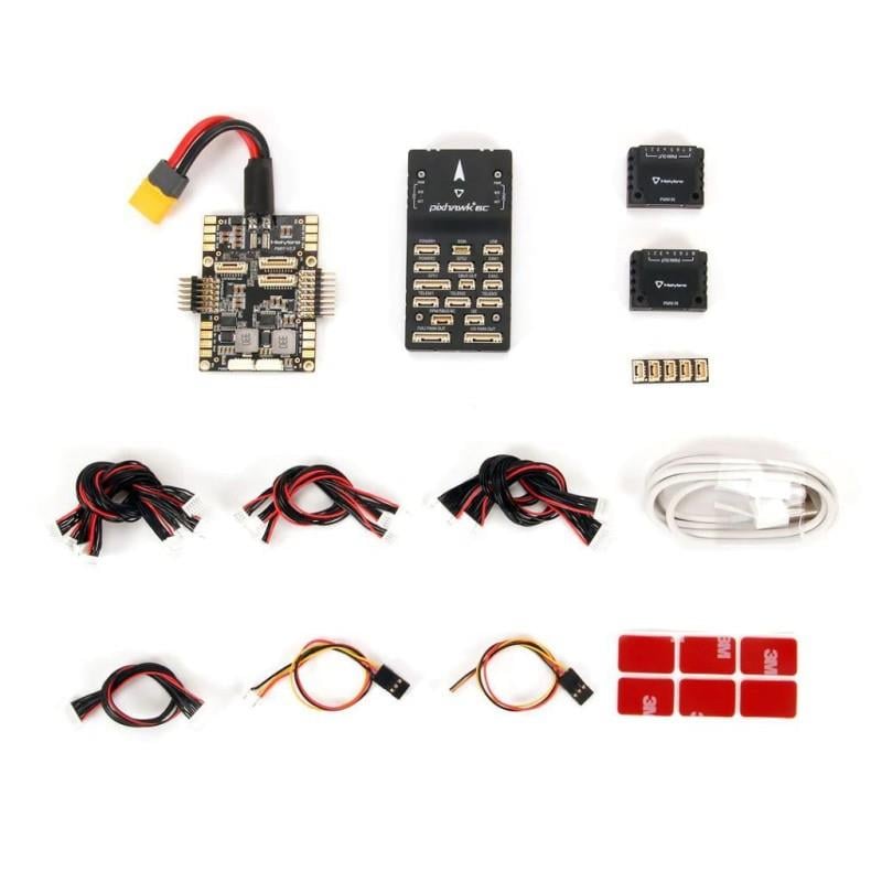 OTOPİLOTLARHOLYBRO Holybro Pixhawk 6C Otopilot Uçuş Kontrol Kartı + PM07 Power Module Flight Controller (Plastik Kasa)
