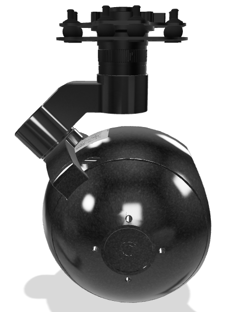 VIEWPRO Q40TIR Yüksek Çözünürlüklü 40x Zoom 50mm IR Termal Çift Sensörlü 4K Takip Kamerası