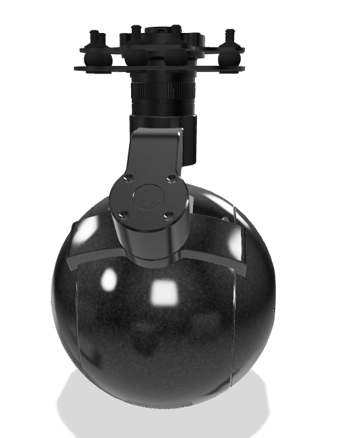 VIEWPRO Q40TIR Yüksek Çözünürlüklü 40x Zoom 50mm IR Termal Çift Sensörlü 4K Takip Kamerası