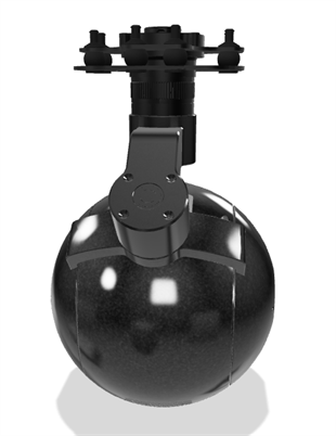 VIEWPRO Q40TIR Yüksek Çözünürlüklü 40x Zoom 50mm IR Termal Çift Sensörlü 4K Takip Kamerası