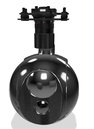 VIEWPRO Q40TIR Yüksek Çözünürlüklü 40x Zoom 50mm IR Termal Çift Sensörlü 4K Takip Kamerası