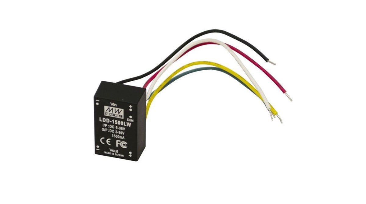  MEAN WELL LDD Serisi LED Güç Kaynakları ELEKTRONİK EKİPMANLARMEAN WELL MEAN WELL LDD Serisi LED Güç Kaynakları 