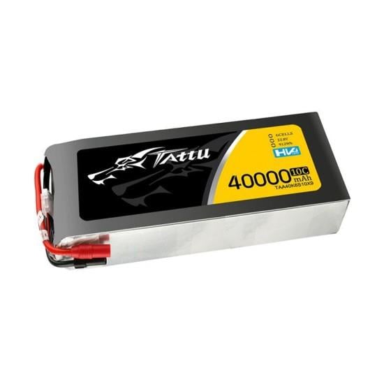 TATTU 30000mAh 22.2V 25C 6S1P LiPo BataryaLiPo BataryalarTATTU40000mAh 22.8V 10C 6S1P AS150+AS150 LiPo Batarya